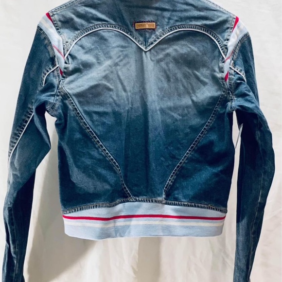 Retro cropped denim GSUS jacket - Picture 2 of 2